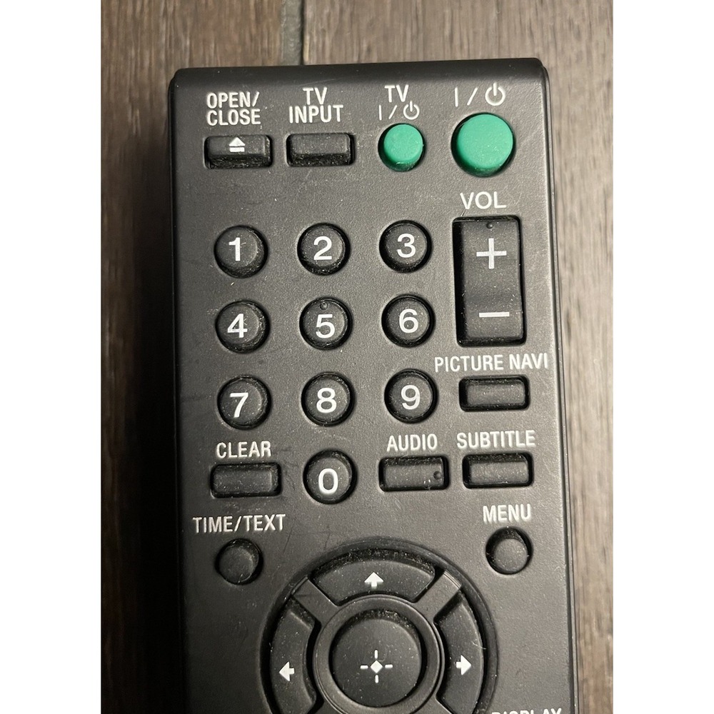 Sony RMT-D197A DVD‎ Player Remote Control - Tested - Genuine OEM - Picture 2 of 6